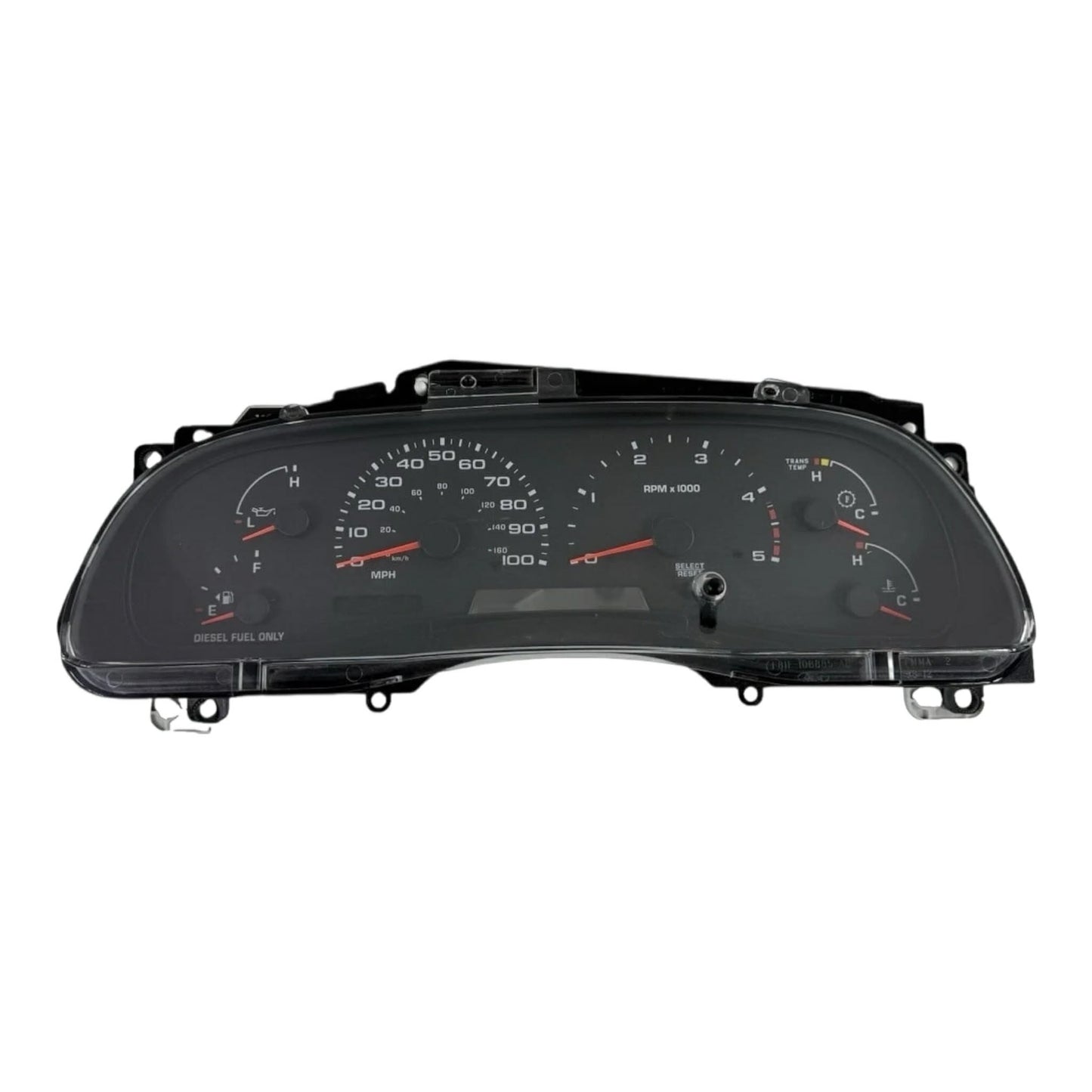 Ford Super Duty (F-250, F-350, F-450, F-550) Instrument Cluster, 1999-2002.